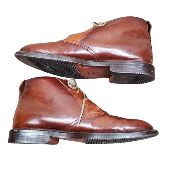 Stacy Adams Brown Leather Chukka Boots